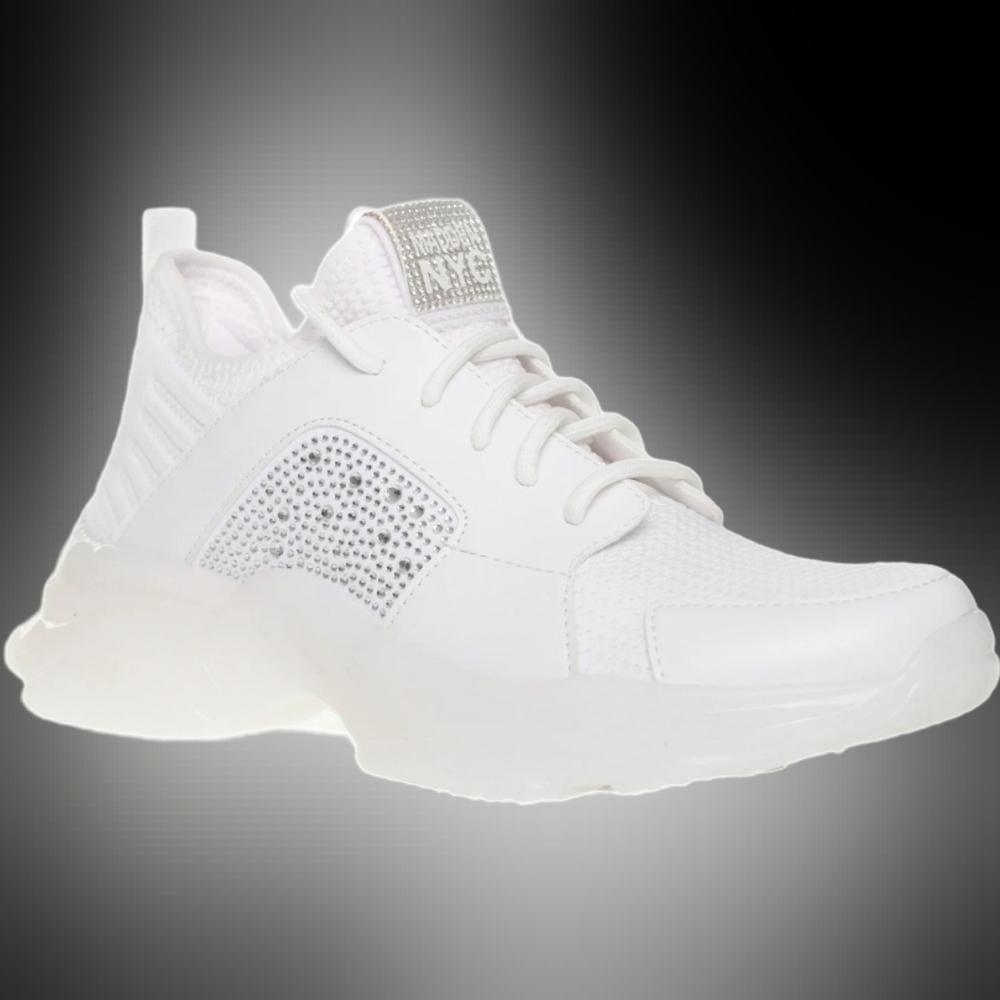 Madden NYC Women's Rhinestone Athletic Sneakers